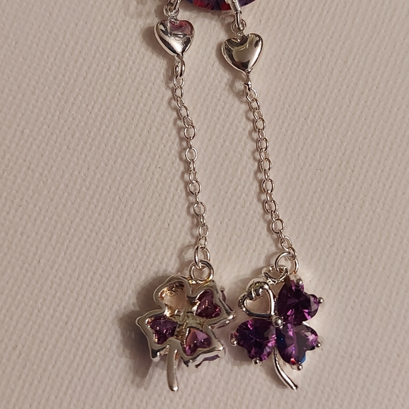 Gorgeous sterling silver drop earrings - Picture 8 of 8